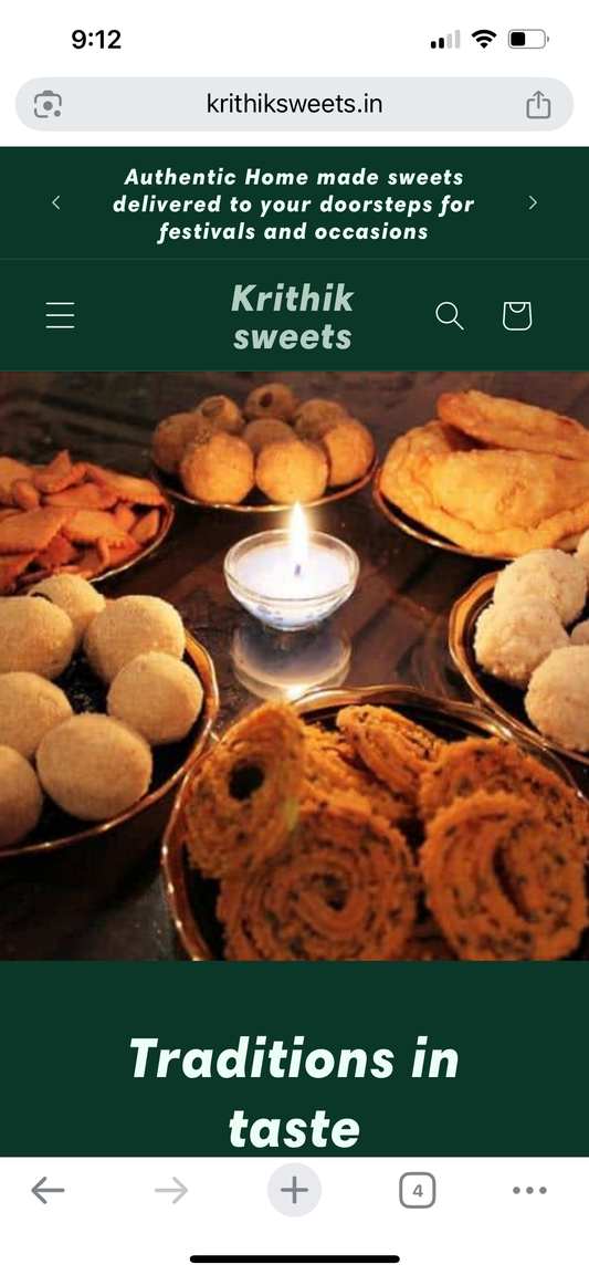 🎉 Top 10 Nostalgic Festival Sweets & Snacks from Tamil Nadu – Relive Tradition with Krithik Sweets
