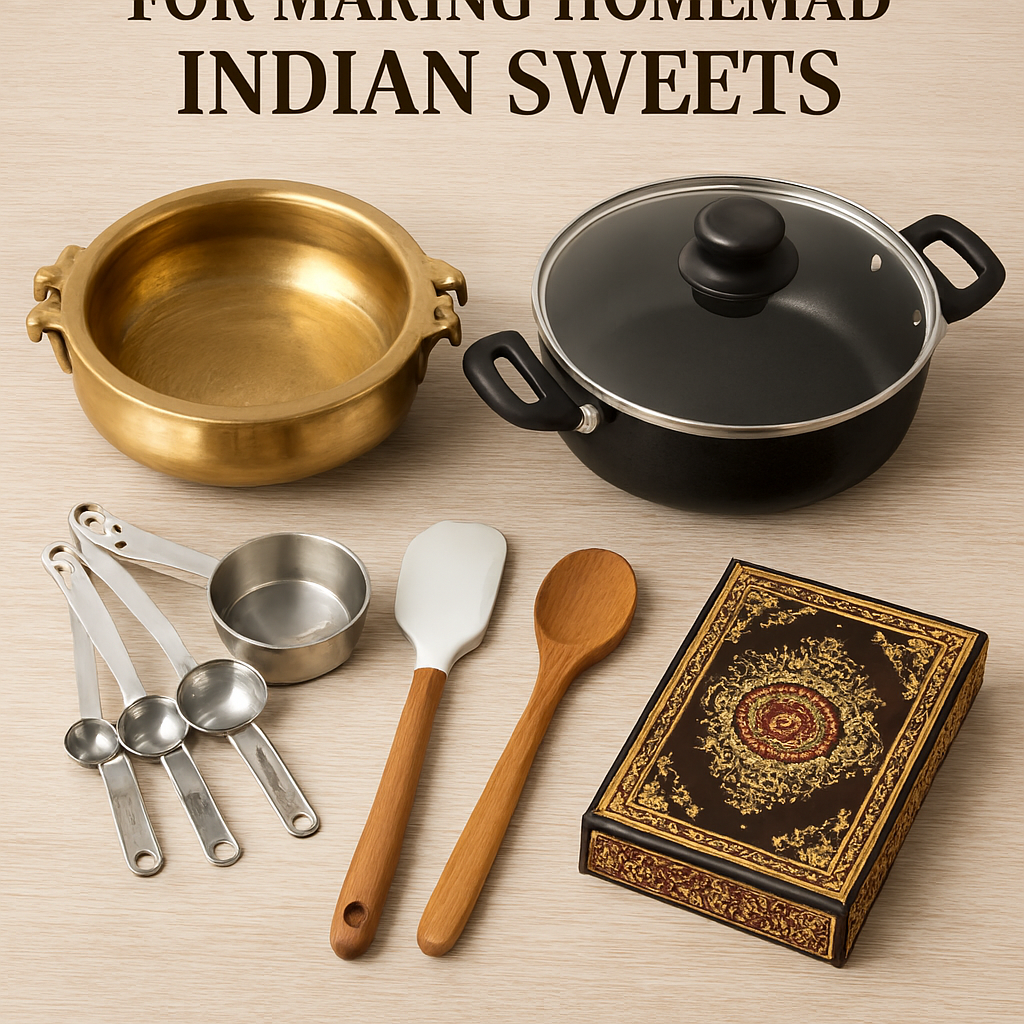 🍮 Top 5 Kitchen Essentials for Making Homemade Indian Sweets