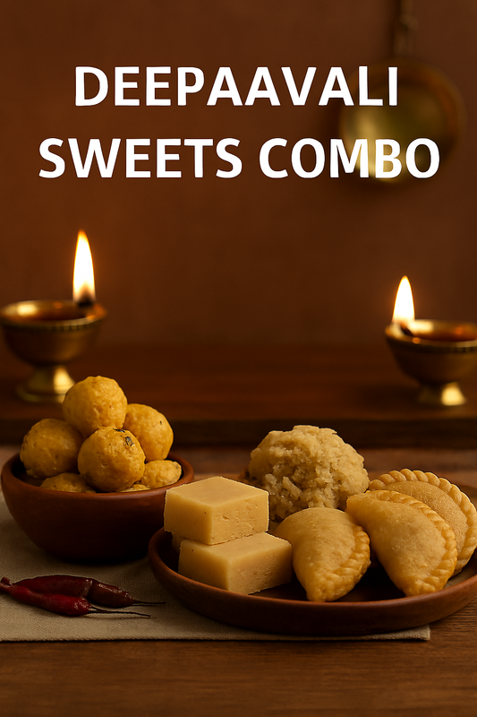 🪔 Deepavali Sweets Combo – Celebrate with Authentic Tamil homemade festival sweets from KrithikSweets.in